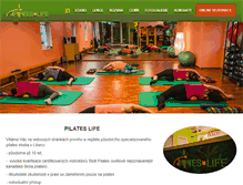 Tablet Screenshot of pilateslife.cz